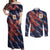 Custom Netherlands Lion Football Couples Matching Off Shoulder Maxi Dress and Long Sleeve Button Shirt Sporty Style - Wonder Print Shop