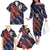 Custom Netherlands Lion Football Family Matching Off The Shoulder Long Sleeve Dress and Hawaiian Shirt Sporty Style - Wonder Print Shop