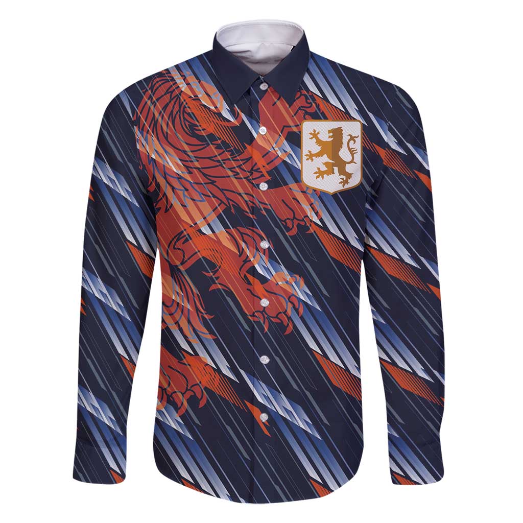 Custom Netherlands Lion Football Family Matching Summer Maxi Dress and Hawaiian Shirt Sporty Style - Wonder Print Shop