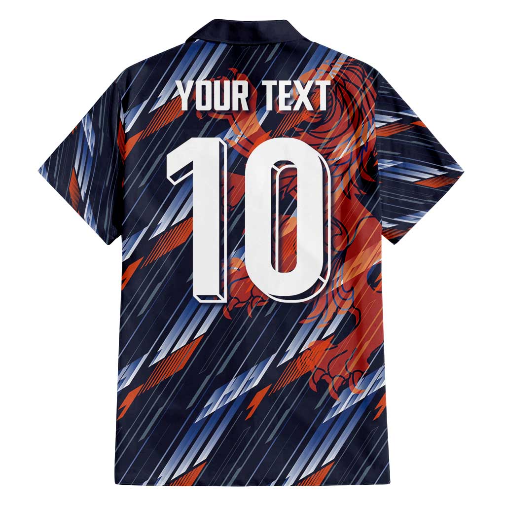 Custom Netherlands Lion Football Family Matching Tank Maxi Dress and Hawaiian Shirt Sporty Style - Wonder Print Shop