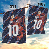 Custom Netherlands Lion Football Garden Flag Sporty Style - Wonder Print Shop