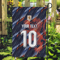 Custom Netherlands Lion Football Garden Flag Sporty Style - Wonder Print Shop