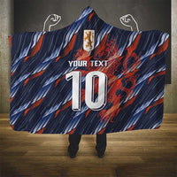 Custom Netherlands Lion Football Hooded Blanket Sporty Style - Wonder Print Shop