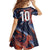 Custom Netherlands Lion Football Kid Short Sleeve Dress Sporty Style - Wonder Print Shop