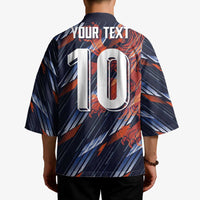 Custom Netherlands Lion Football Kimono Sporty Style - Wonder Print Shop