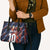 Custom Netherlands Lion Football Leather Bag Sporty Style - Wonder Print Shop