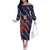 Custom Netherlands Lion Football Off The Shoulder Long Sleeve Dress Sporty Style - Wonder Print Shop