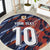 Custom Netherlands Lion Football Round Carpet Sporty Style - Wonder Print Shop