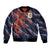 Custom Netherlands Lion Football Sleeve Zip Bomber Jacket Sporty Style - Wonder Print Shop