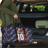 Custom Netherlands Lion Football Travel Bag Sporty Style - Wonder Print Shop
