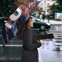 Custom Netherlands Lion Football Umbrella Sporty Style - Wonder Print Shop