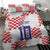 Custom Croatia Football Bedding Set Kockasti-Grunge Checkers - Wonder Print Shop
