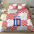 Custom Croatia Football Bedding Set Kockasti-Grunge Checkers - Wonder Print Shop