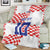 Custom Croatia Football Blanket Kockasti-Grunge Checkers - Wonder Print Shop
