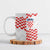Custom Croatia Football Ceramic Mug Kockasti-Grunge Checkers - Wonder Print Shop