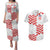 Custom Croatia Football Couples Matching Puletasi and Hawaiian Shirt Kockasti-Grunge Checkers - Wonder Print Shop