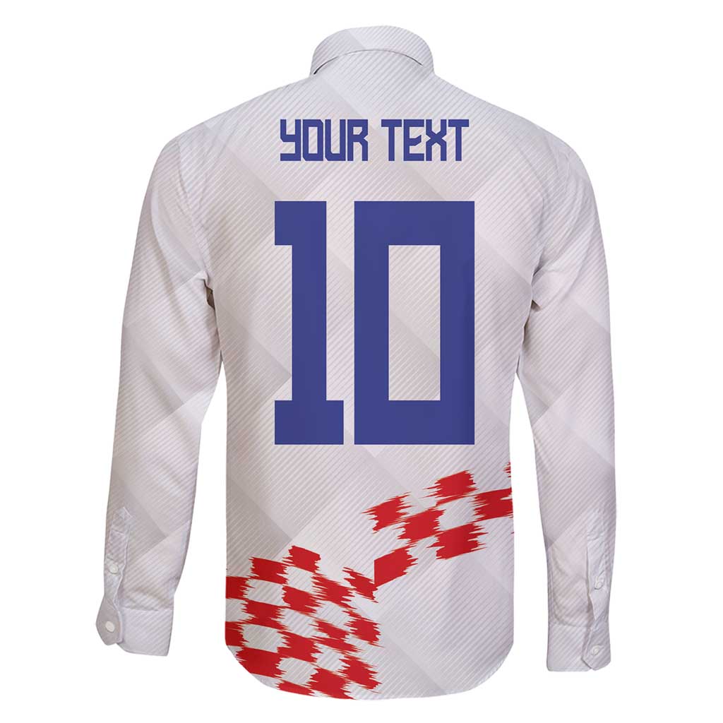 Custom Croatia Football Family Matching Mermaid Dress and Hawaiian Shirt Kockasti-Grunge Checkers - Wonder Print Shop