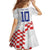 Custom Croatia Football Family Matching Summer Maxi Dress and Hawaiian Shirt Kockasti-Grunge Checkers - Wonder Print Shop