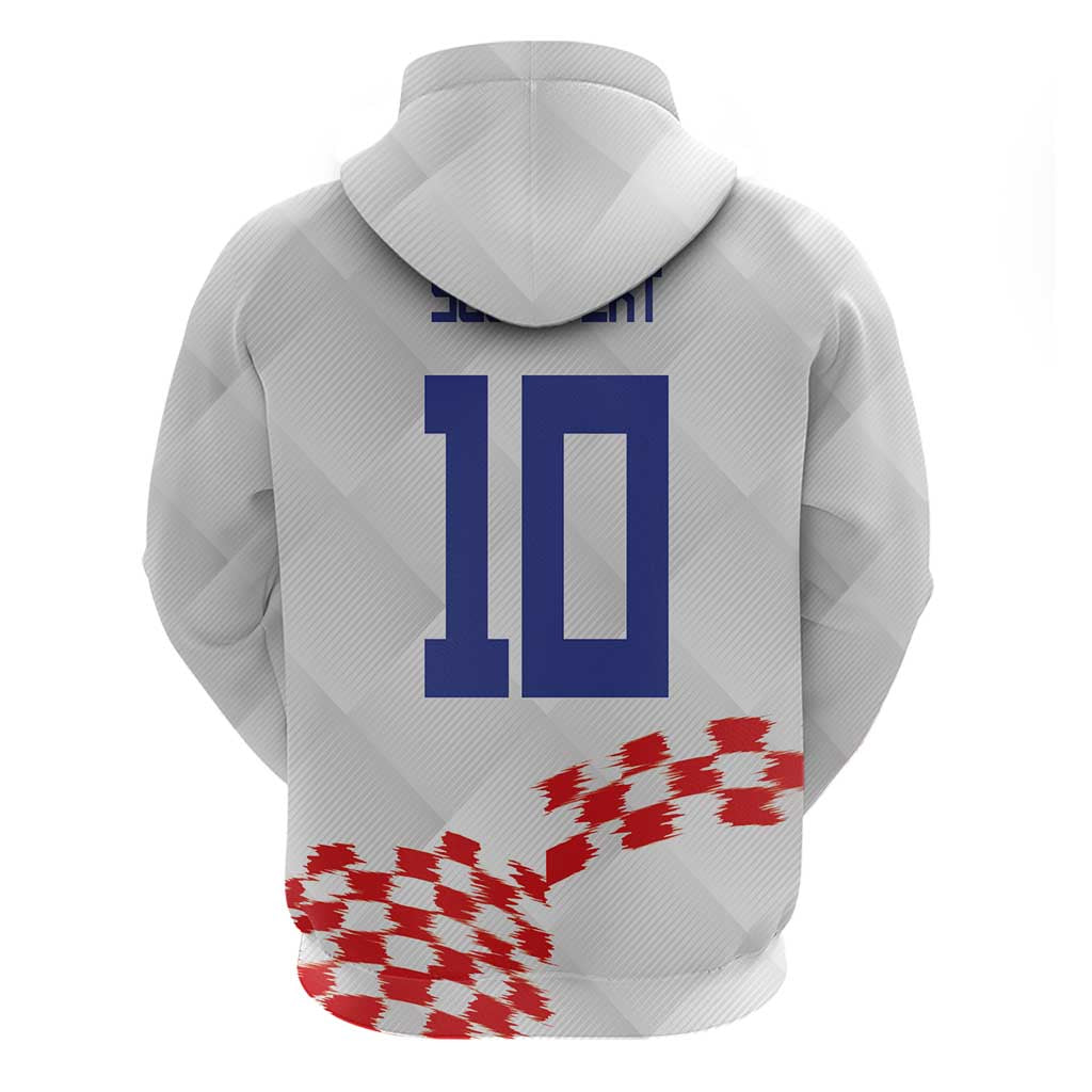 Custom Croatia Football Hoodie Kockasti-Grunge Checkers - Wonder Print Shop