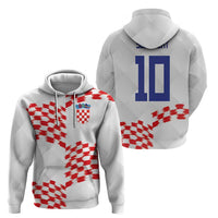 Custom Croatia Football Hoodie Kockasti-Grunge Checkers - Wonder Print Shop