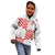 Custom Croatia Football Kid Hoodie Kockasti-Grunge Checkers - Wonder Print Shop