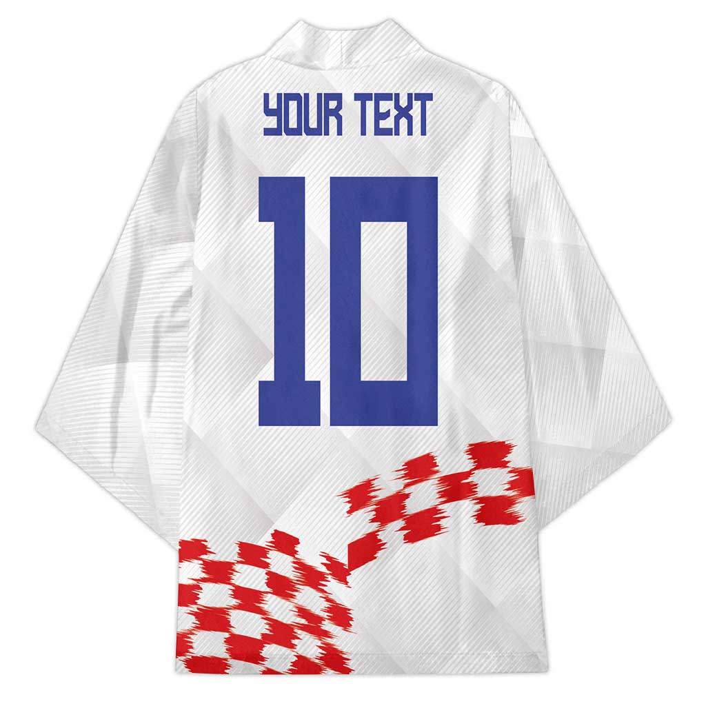 Custom Croatia Football Kimono Kockasti-Grunge Checkers - Wonder Print Shop
