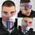 Croatia Football Neck Gaiter Kockasti-Grunge Checkers LT03