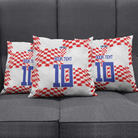 Custom Croatia Football Pillow Cover Kockasti-Grunge Checkers - Wonder Print Shop