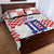 Custom Croatia Football Quilt Bed Set Kockasti-Grunge Checkers - Wonder Print Shop