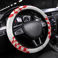 Croatia Football Steering Wheel Cover Kockasti-Grunge Checkers - Wonder Print Shop