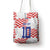 Custom Croatia Football Tote Bag Kockasti-Grunge Checkers - Wonder Print Shop
