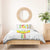 Custom Senegal Football Bedding Set Tricolor Traditional Patterns Sporty Style - Wonder Print Shop