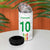 Custom Senegal Football 4 in 1 Can Cooler Tumbler Tricolor Traditional Patterns Sporty Style - Wonder Print Shop