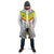 Custom Senegal Football Cloak Tricolor Traditional Patterns Sporty Style - Wonder Print Shop