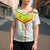 Custom Senegal Football Cross Shoulder Shirt Tricolor Traditional Patterns Sporty Style - Wonder Print Shop