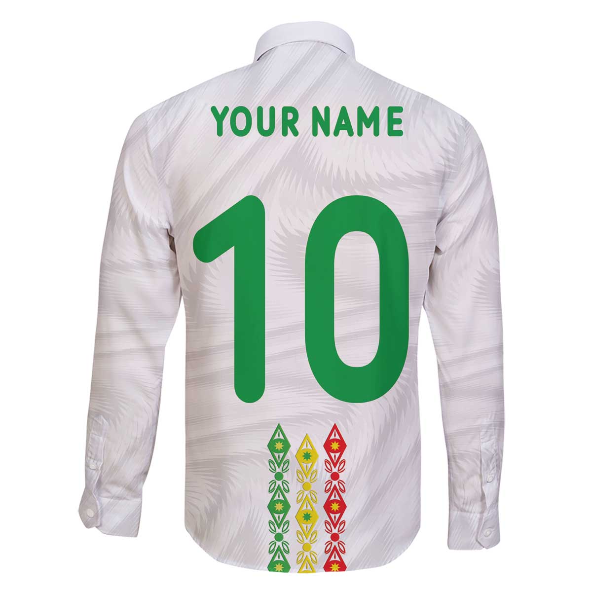 Custom Senegal Football Family Matching Off The Shoulder Long Sleeve Dress and Hawaiian Shirt Tricolor Traditional Patterns Sporty Style - Wonder Print Shop