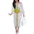Custom Senegal Football Family Matching Off The Shoulder Long Sleeve Dress and Hawaiian Shirt Tricolor Traditional Patterns Sporty Style - Wonder Print Shop