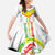 Custom Senegal Football Family Matching Summer Maxi Dress and Hawaiian Shirt Tricolor Traditional Patterns Sporty Style - Wonder Print Shop