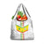 Custom Senegal Football Grocery Bag Tricolor Traditional Patterns Sporty Style - Wonder Print Shop
