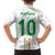 Custom Senegal Football Kid Hawaiian Shirt Tricolor Traditional Patterns Sporty Style - Wonder Print Shop