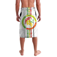 Custom Senegal Football Lavalava Tricolor Traditional Patterns Sporty Style - Wonder Print Shop