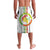 Custom Senegal Football Lavalava Tricolor Traditional Patterns Sporty Style - Wonder Print Shop