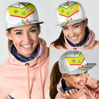 Senegal Football Mesh Trucker Cap Tricolor Traditional Patterns Sporty Style - Wonder Print Shop