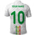 Custom Senegal Football Polo Shirt Tricolor Traditional Patterns Sporty Style - Wonder Print Shop