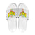 Custom Senegal Football Slide Sandals Tricolor Traditional Patterns Sporty Style - Wonder Print Shop