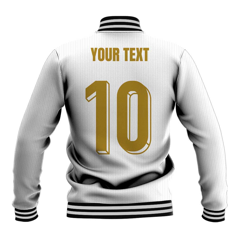 Custom France Foorball Baseball Jacket Les Bleus Tricolor Brush Style - Wonder Print Shop