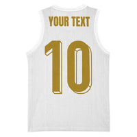 Custom France Foorball Basketball Jersey Les Bleus Tricolor Brush Style - Wonder Print Shop