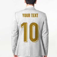 Custom France Foorball Blazer Les Bleus Tricolor Brush Style - Wonder Print Shop