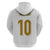 Custom France Foorball Hoodie Les Bleus Tricolor Brush Style - Wonder Print Shop