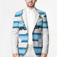 Argentina Rugby Custom Blazer Pumas Stripes Style